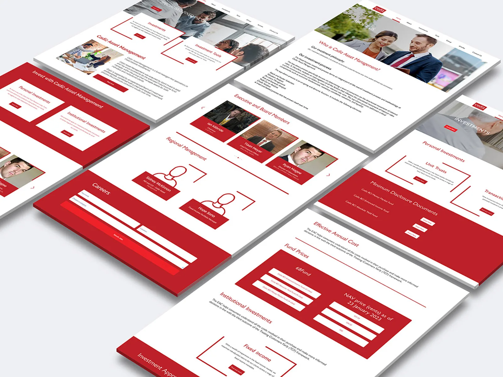Cadiz Asset Management Website, Cadiz Asset Management