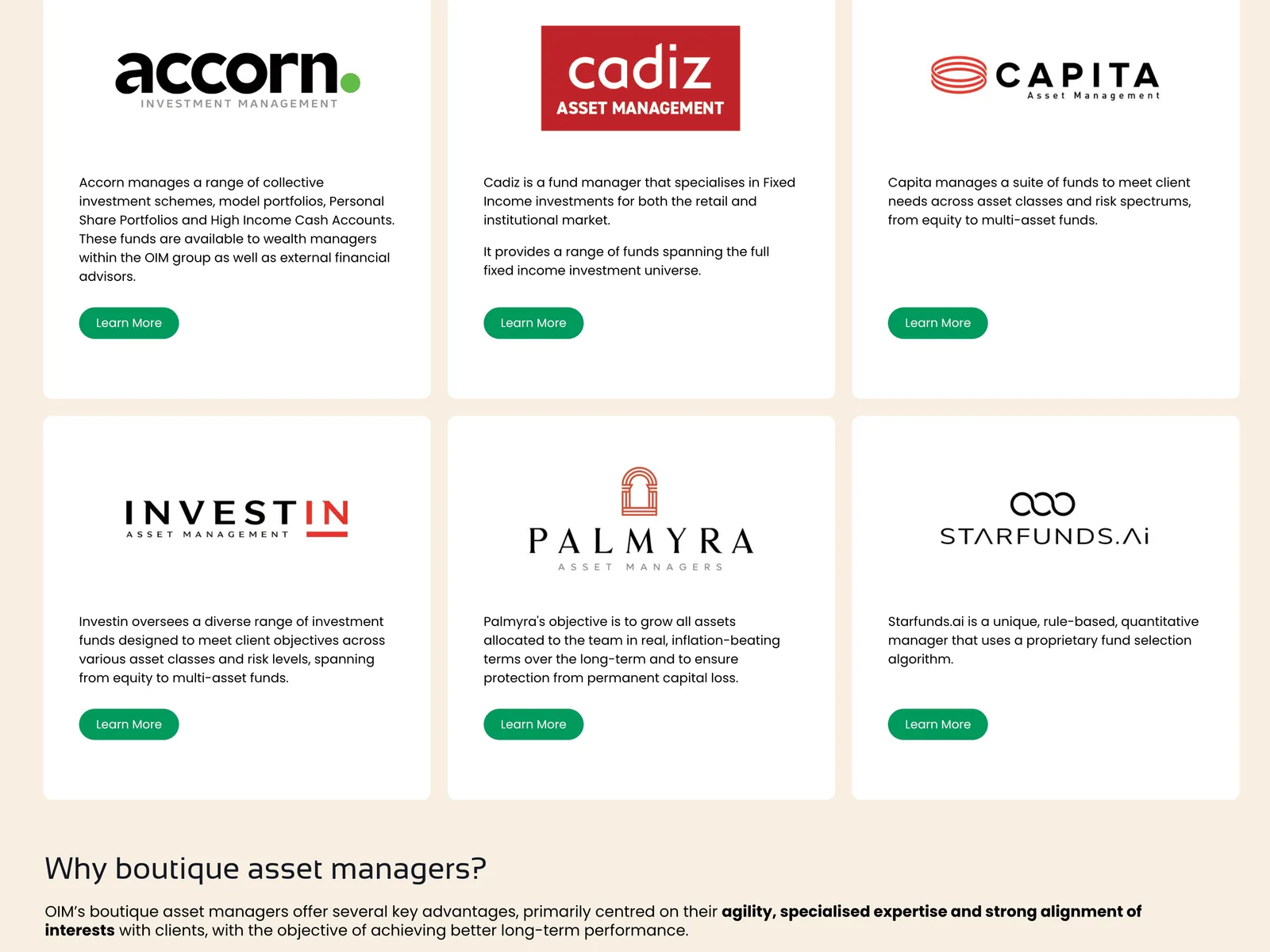 Orion Investment Managers Website, Orion Investment Managers